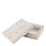 Caja Scoop S hueso natural
