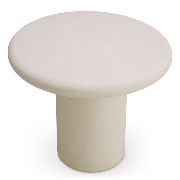 Outdoor Side Table Vitalis cream