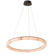 Chandelier Sankt Gallen L bronze highlight finish