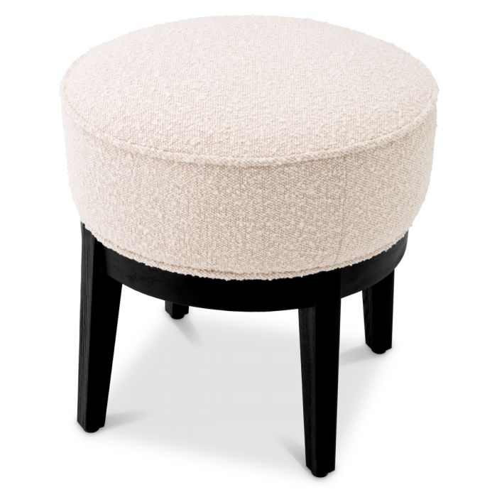 Stool Jarrett bouclé cream