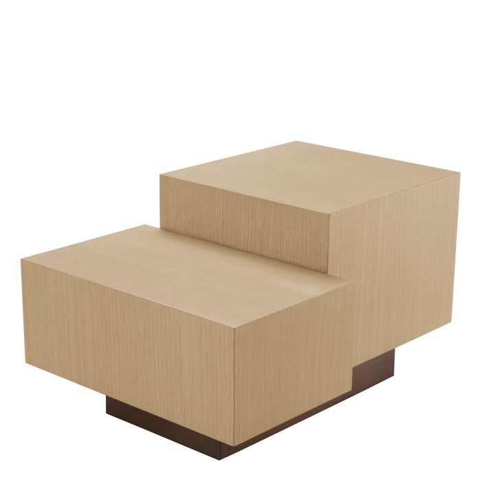 Side Table Nerone natural oak veneer