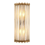 Wall Lamp Tiziano L antique brass finish