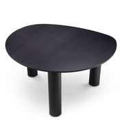 Dining Table Lombardo black veneer