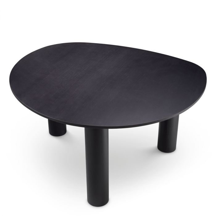 Dining Table Lombardo black veneer