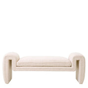Banco Tondo S bouclé crema