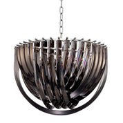 Chandelier Murano smoke ø 50 x H. 33 cm