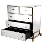 Drawer Chest Clarington mirror glass