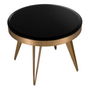 Side Table Rocco brushed brass finish