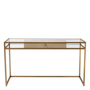 Desk Napa Valley woven washed oak veneer