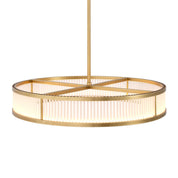 Chandelier Thibaud 70 cm antique brass finish
