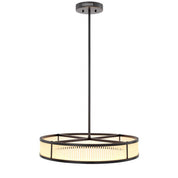 Chandelier Thibaud 70 cm bronze highlight finish