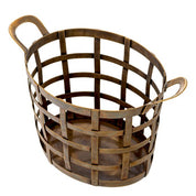 Basket Vreeland vintage brass finish