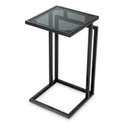 Side Table Marcus gunmetal finish