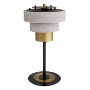 Table Lamp Zereno antique brass finish