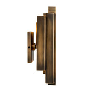 Wall Lamp Beau Rivage vintage brass finish