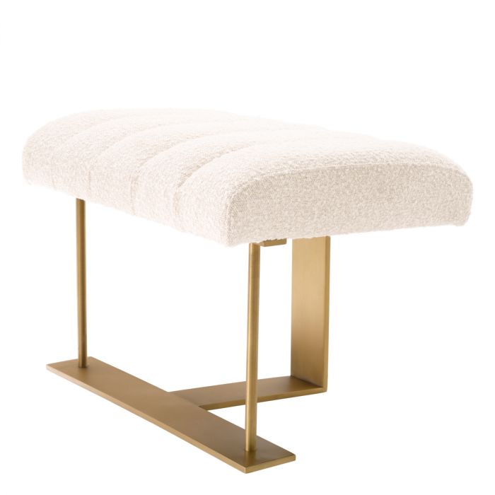 Stool McGuire bouclé cream
