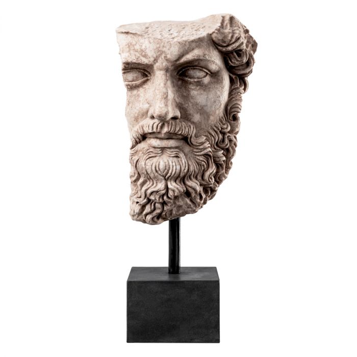 Busto de Lucius Verus aspecto antiguo de mármol