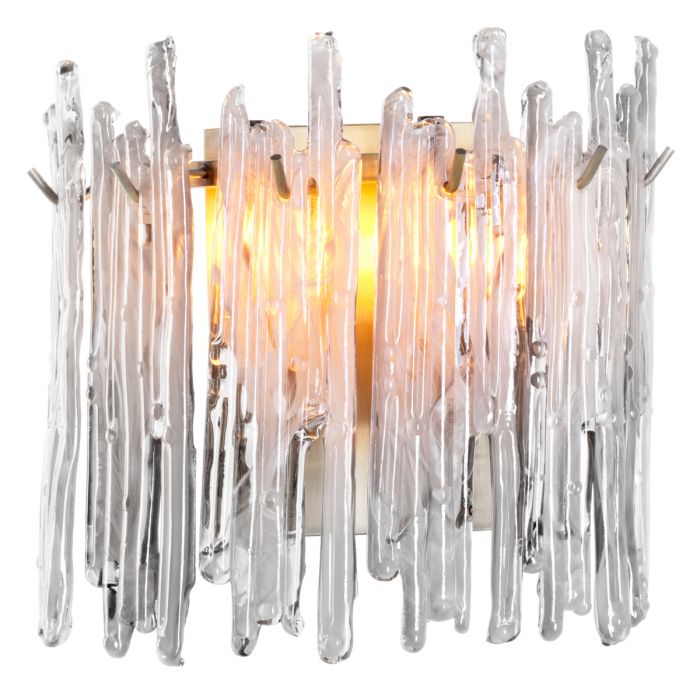 Wall Lamp Saint Roch Single light brushed br fin