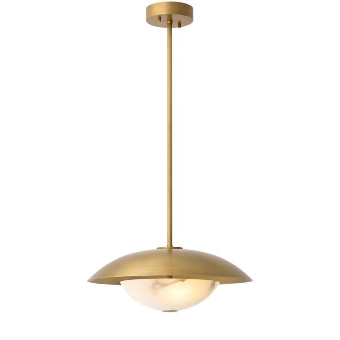 Pendant Marcona antique brass finish