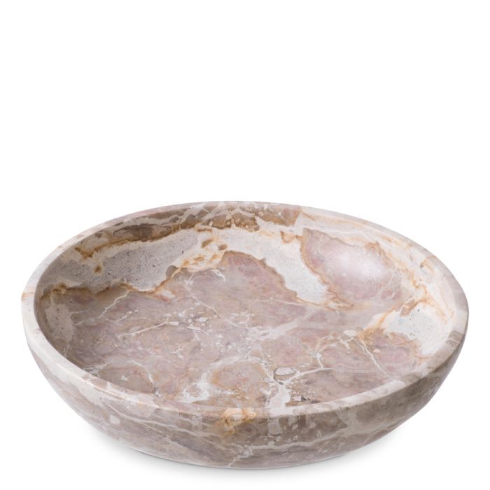 Cuenco Revolt mármol marrón