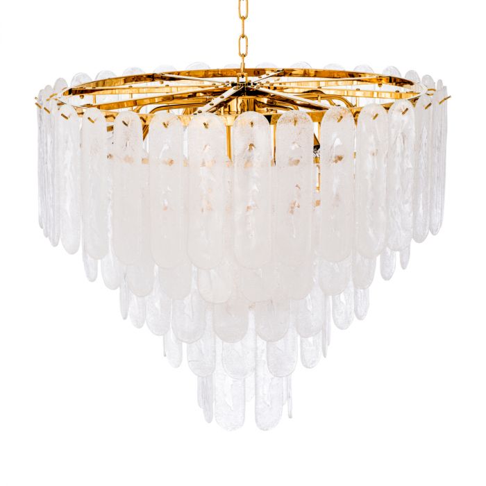 Chandelier Riveria gold finish