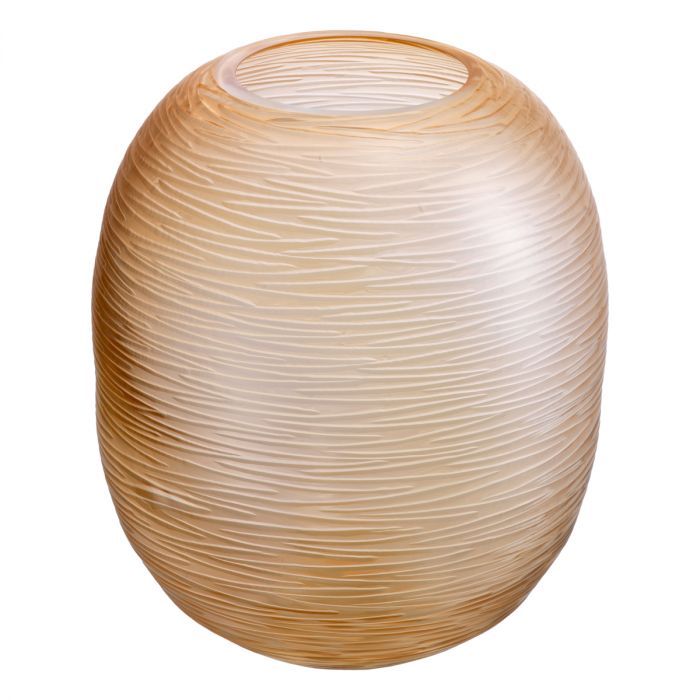 Vase Alessio L peach glass