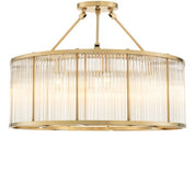 Ceiling Lamp Bernardi L antique brass finish