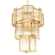 Chandelier Jet Set gold finish