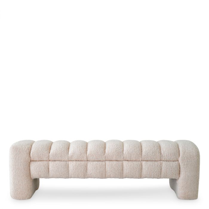 Bench Taranto cascade off-white