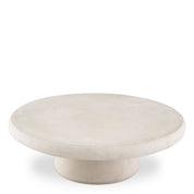 Mesa de centro de exterior Cleon crema