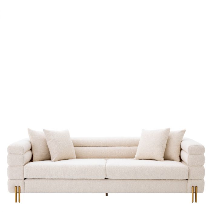 Sofa York bouclé cream
