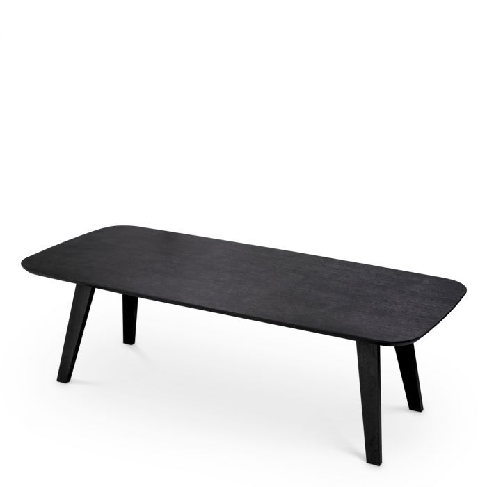 Dining Table Glover charcoal grey oak veneer
