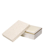 Caja Seaside S blanco crema