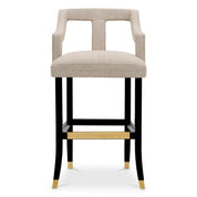 Bar Stool Roumier Palmer beige