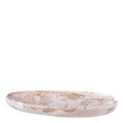 Tray Loulou brown marble