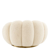 Swivel Chair Mello faux shearling