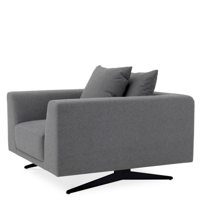 Chair Endless grey wool blend