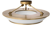Ceiling Lamp Ferette antique brass finish