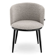Dining Chair Filmore bouclé grey set of 2