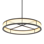 Chandelier Thibaud 90 cm bronze highlight finish