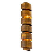 Wall Lamp Manetti L vintage brass finish