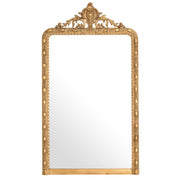 Mirror Ludovico antique gold finish