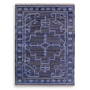 Alfombra Palmaria azul 300 x 400 cm