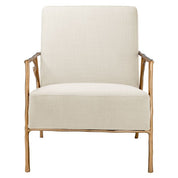 Silla Antico acabado oro panamá natural