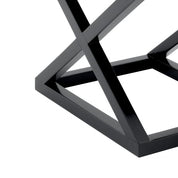 Side Table McArthur waxed black finish