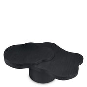 Mesa de centro Cesareo chapa de roble gris carbón