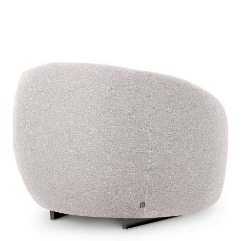 Silla de exterior Brice mauricio gris claro