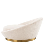Sofá Duardo bouclé crema