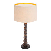 Table Lamp Riverbank bronze highlight finish incl shade