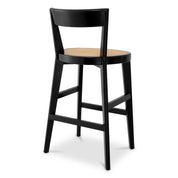 Bar Stool Alvear classic black finish
